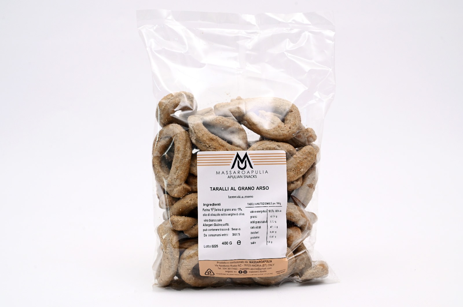 Taralli al grano arso